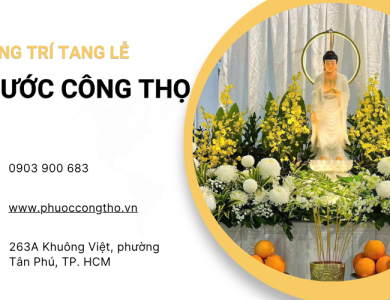 Trang Trí Tang Lễ Phường Tân Phú – Không Gian Trang Nghiêm, Vẹn Tròn Hiếu Nghĩa