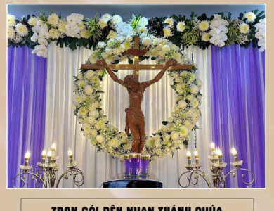 TRANG TRÍ TRỌN GÓI BÊN NHAN THÁNH CHÚA